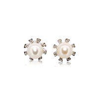 Ohrringe Idee Preziose dal 1987 Dame in Weißgold Diamante 0.15 Ct IP.OK18B/2P - IP.OK18B/2P